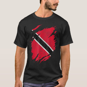 Camiseta Caribe do Orgulho da Bandeira Trinidad e Tobago