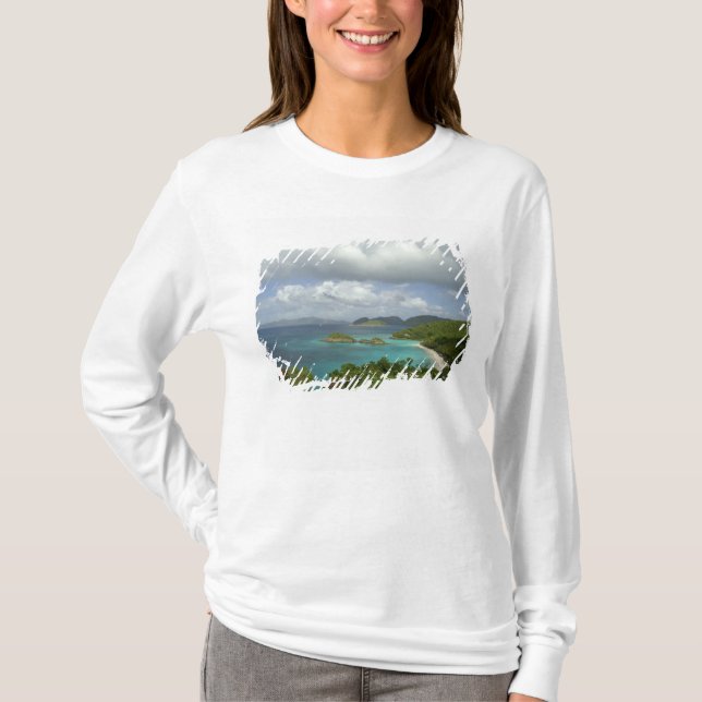 Camiseta Caribe, Ilhas Virgens dos EUA, St. John, Tronco 3 (Frente)