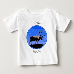 Camiseta Caribe no inverno - Arte original sobre a vida sel