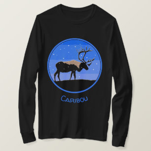 Camiseta Caribe no inverno - Arte original sobre a vida sel