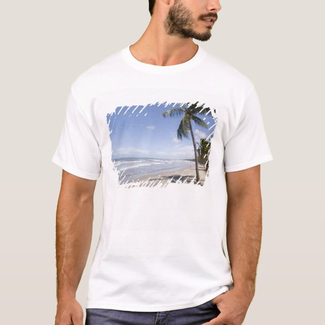 Camiseta Caribe - Praia de Trinidad e Manzanilla no dia 2 (Frente)