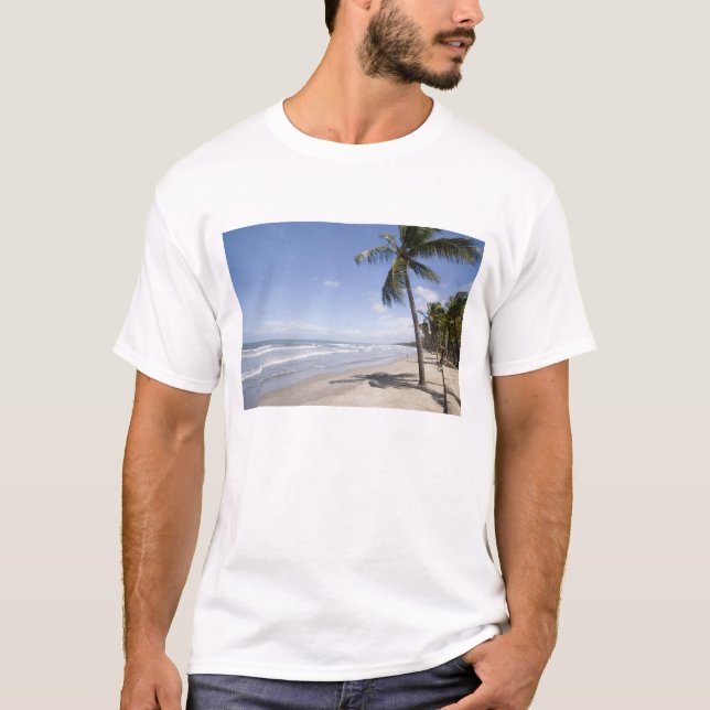 Camiseta Caribe - Praia de Trinidad e Manzanilla no dia 2 (Frente)