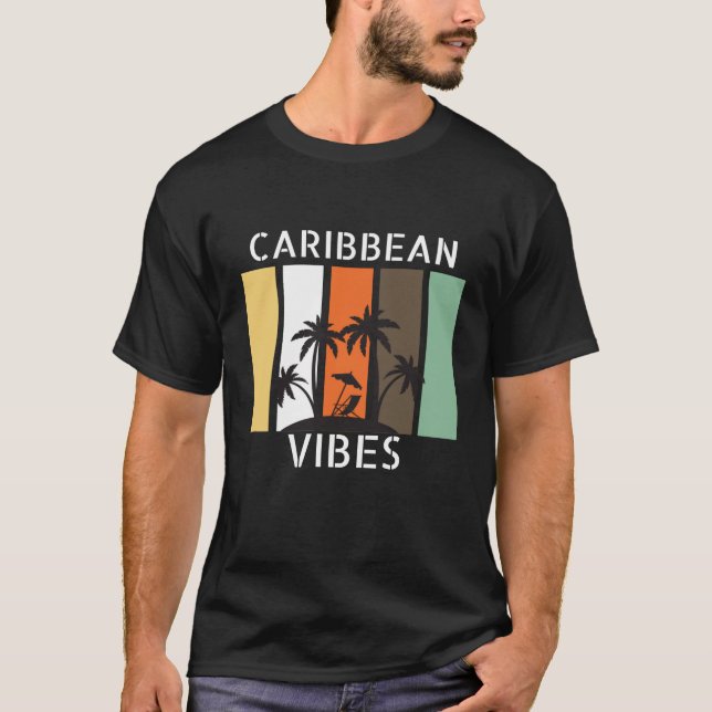 Camiseta Caribe Vibes (Frente)