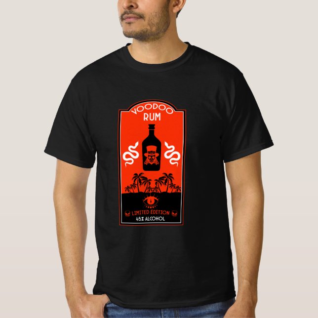 Camiseta Caribe Voodoo Rum (Frente)