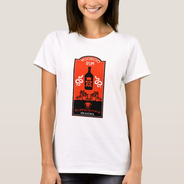 Camiseta Caribe Voodoo Rum (Frente)