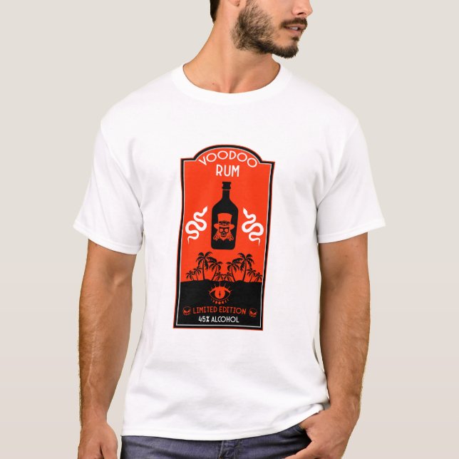 Camiseta Caribe Voodoo Rum (Frente)