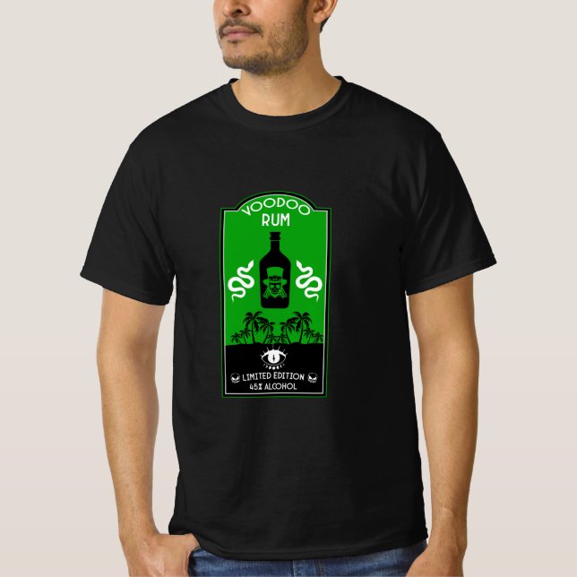 Camiseta Caribe Voodoo Rum (Frente)