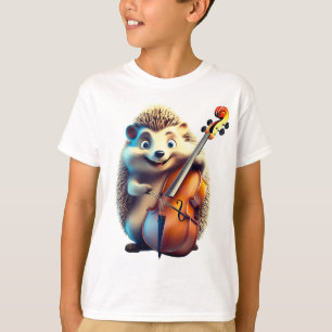 Camiseta Caricatura, Cartoon, Ilustração  Um musical 