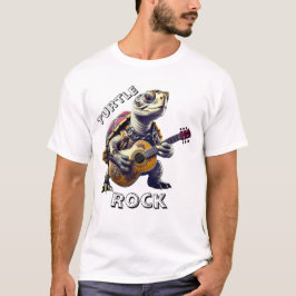 Camiseta Caricatura de desenho animado de tartaruga animal