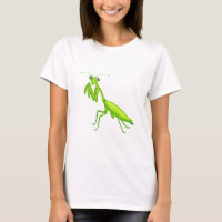 Caricatura Verde Rezando Mantis Unisex Adulto Roup