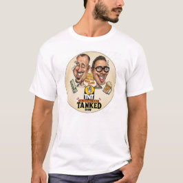 Camiseta Caricatural de Quinta à Noite Hand-Drawn