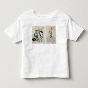 Camiseta Caricaturas de Victor Hugo e de Napoleon III
