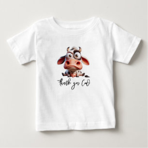 Camiseta Caricaturas Vaca Sagrada Eu Sou Uma Vaqueira 1º An