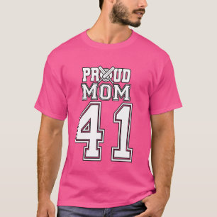 Camiseta Caricket Mãe Orgulhoso Número 41