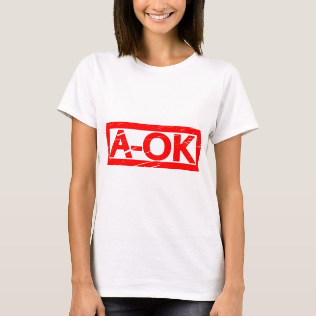 Camiseta Carimbo A-OK (Frente)