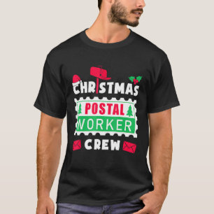 Camiseta Carimbo da Tripulação do Correio do Correio do Mai