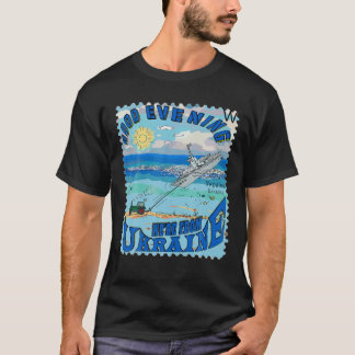 Camiseta Carimbo De Cartaz De Mens - Agricultores Ucraniano