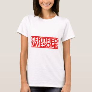 Camiseta Carimbo De Fantasma Certificado