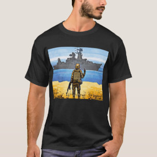 Camiseta Carimbo de Posto da Ucrânia