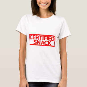 Camiseta Carimbo de snack certificado