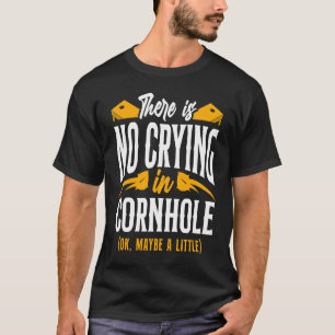 Camiseta Carimbo Do Jogador De Sacos Da Cornhole Team Não H