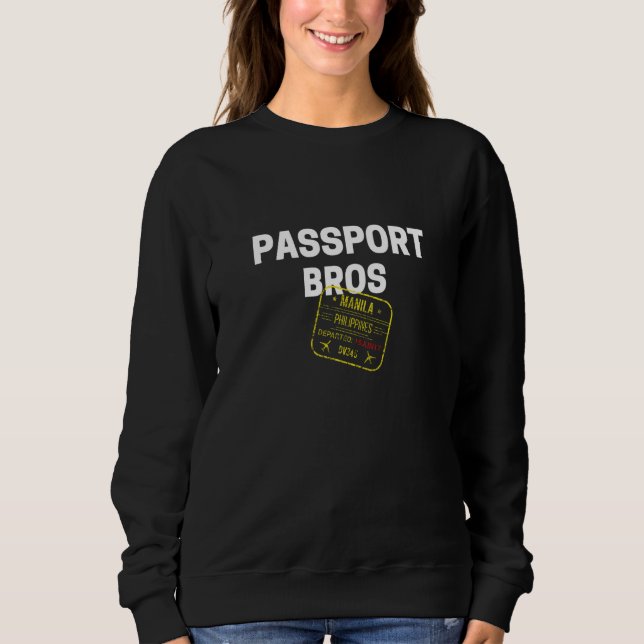 Camiseta Carimbo dos Passport Bros Filipinas (Frente)