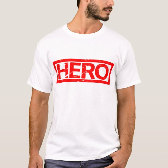 Camiseta Carimbo Herói (Frente)
