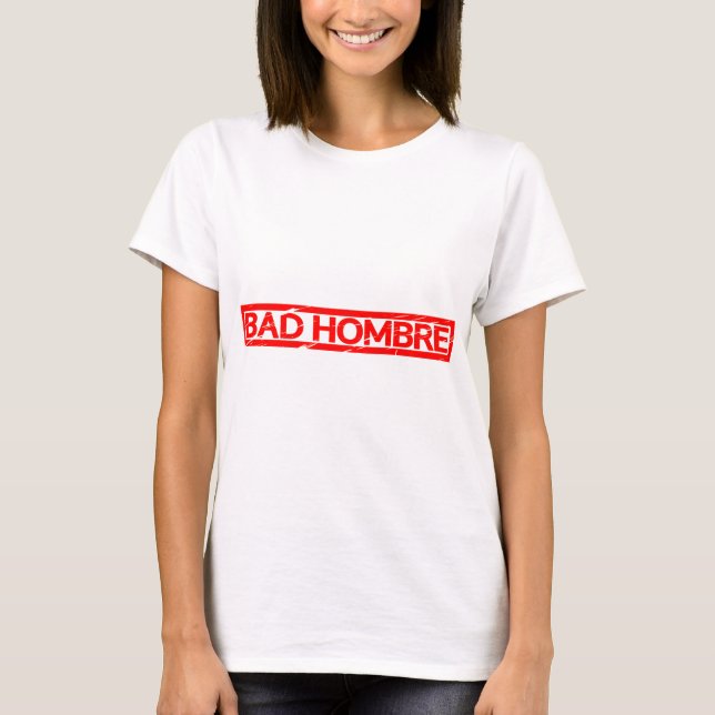 Camiseta Carimbo Hombre Mau (Frente)