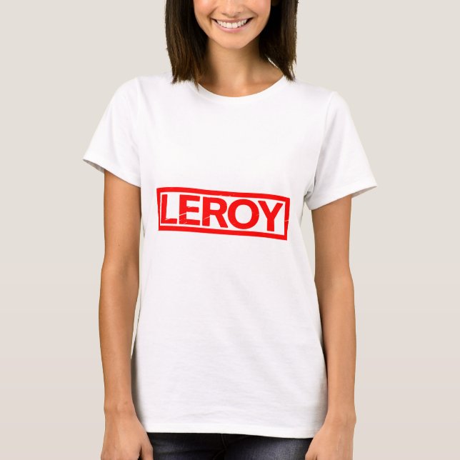 Camiseta Carimbo Leroy (Frente)