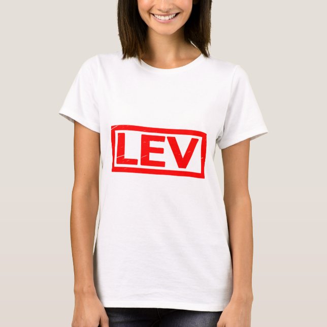 Camiseta Carimbo lev (Frente)