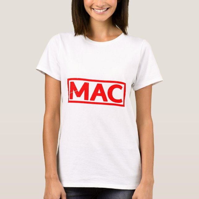 Camiseta Carimbo Mac (Frente)