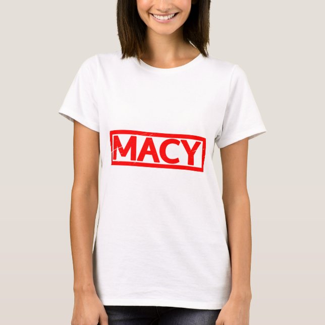 Camiseta Carimbo Macy (Frente)