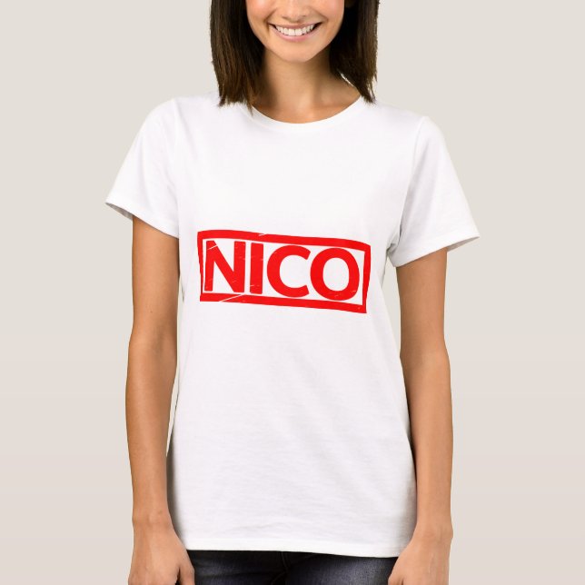 Camiseta Carimbo Nico (Frente)