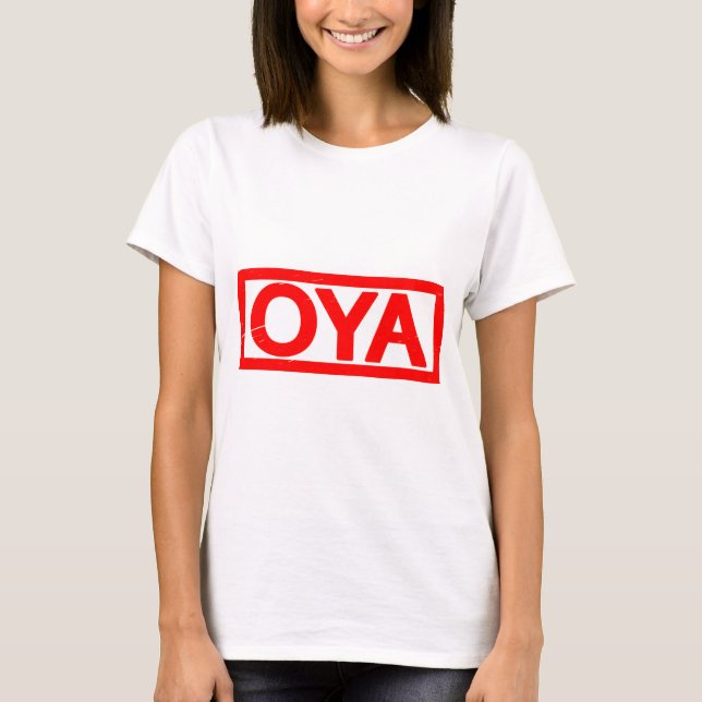 Camiseta Carimbo Oya (Frente)