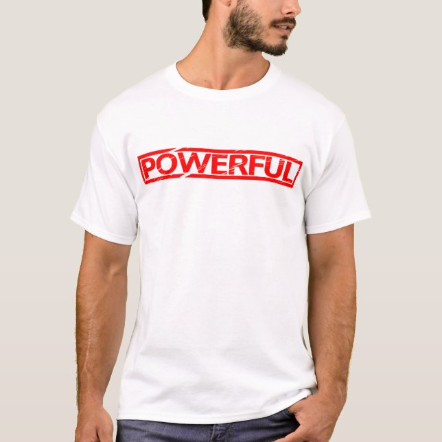 Camiseta Carimbo poderoso (Frente)