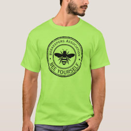 Camiseta Carimbo - SEU TEXTO - ABELHA 1 - Diversão de Fã