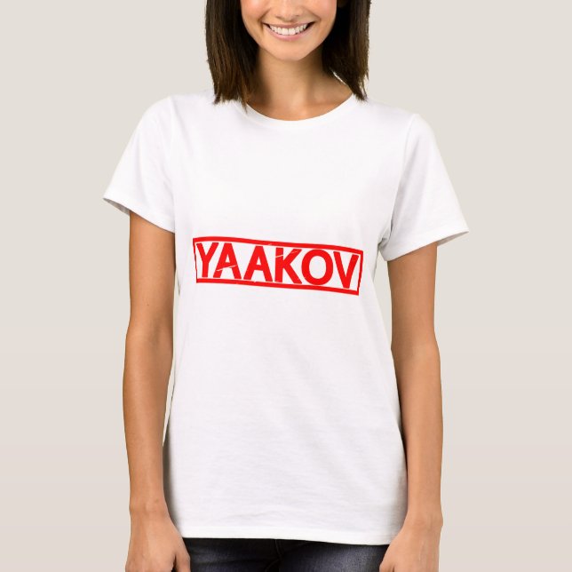 Camiseta Carimbo Yaakov (Frente)