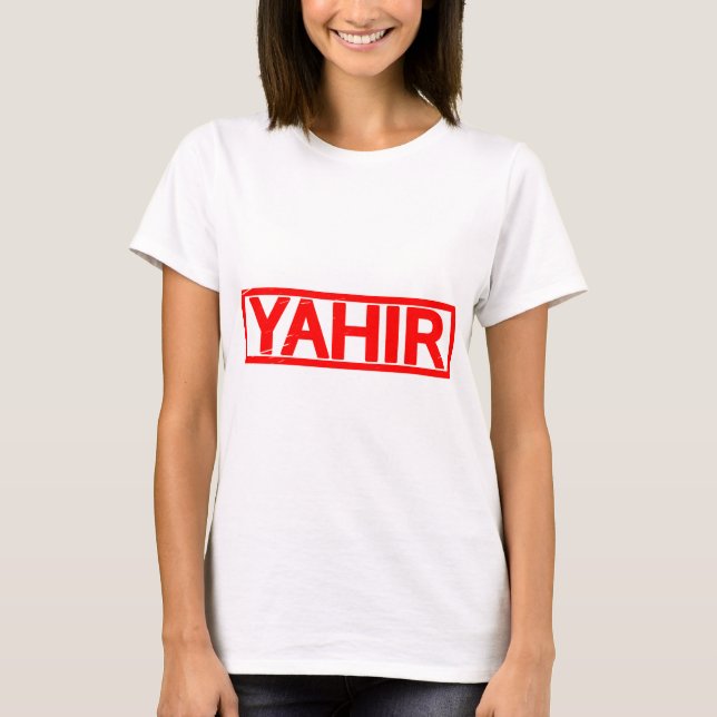 Camiseta Carimbo Yahir (Frente)