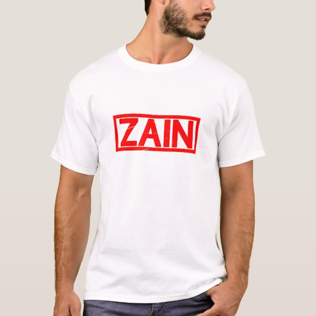 Camiseta Carimbo Zain (Frente)