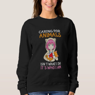Camiseta Caring For Animals Isn't What I Do It's Who I Am D