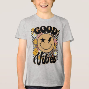 Camiseta Carinha Sorridente de Boas Vibrações