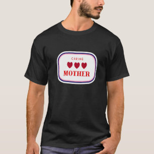 Camiseta Carinho de Mãe Mãe Letra Mãe Vida Impressa C