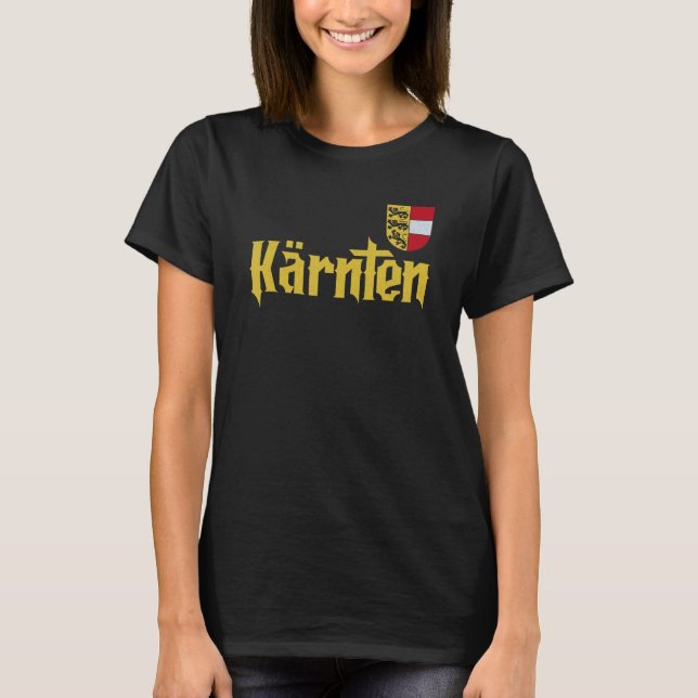 Camiseta Caríntia Áustria Klagenfurt caminhando com o tradi (Frente)