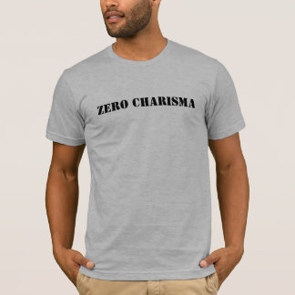 Camiseta Carisma zero (estêncil)
