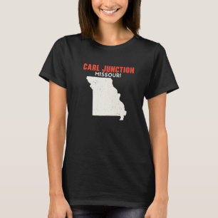 Camiseta Carl Junction Missouri EUA State America Viagem Mi