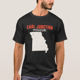 Camiseta Carl Junction Missouri EUA State America Viagem Mi