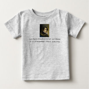 Camiseta Carl Maria Friedrich Ernst von Weber