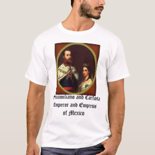 Camiseta Carlota y Maximiliano, Maximiliano e CarlotaE…