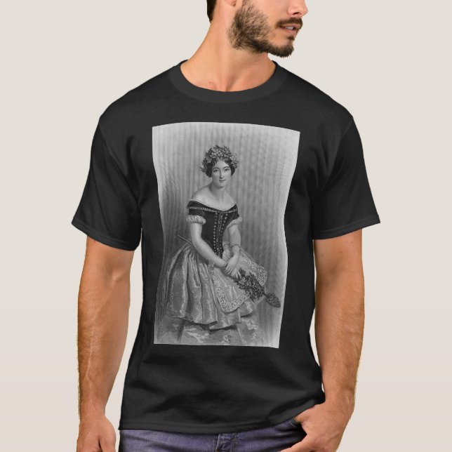 Camiseta Carlotta Grisi como Giselle T Shirt (Frente)