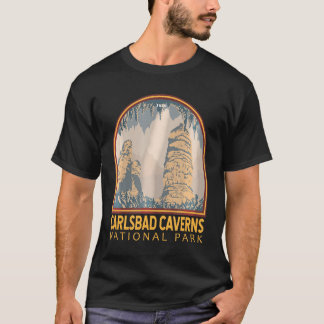 Camiseta Carlsbad Caverns National Park Vintage Emblem T-Sh